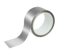 Mi-Heat Ruban d'étanchéité en aluminium/PET - Longueur : 50 m - Largeur : 5 cm - Pour coller les transitions ou les chocs lors de l'utilisation de tapis de film chauffant Mi-Block - Non conducteur