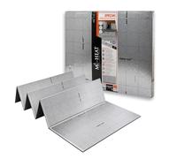 Mi-Heat Sous-Couche Parquet 5 mm, 25 m² pour Chauffage au Sol | Sous-couche isolante 5 mm, 25 m², chauffage au sol & stratifié - 22 dB, résistance 90 kPa & pare-vapeur