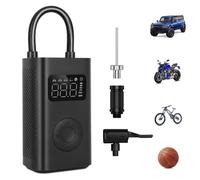 Mi Mijia Air Pump 2D, Compresseur Electrique Portable, Lampe Torche Intégrée, Affichage Précis du Niveau de Batterie, Gonfle sous Tous Les Angles