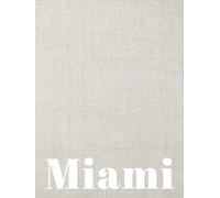 Miami: Coffee Table Book | Cream Linen Edition | Minimalist Home Décor Book | Decorative Lined Interior | 375 Pages