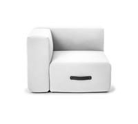 Miamia Outdoor Canapé module d'angle gauche gris clair Conmoto - 4260476346552
