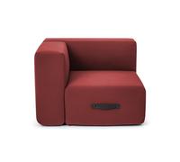 Miamia Outdoor Canapé module d'angle gauche rouge Conmoto - 4260476347948
