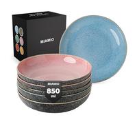 MIAMIO - assiettes creuses Set, céramique Daily