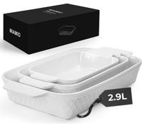MIAMIO - Set de 3 ramequins / Moules à pâtisserie en céramique - Collection Palmanova