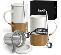 MIAMIO - tasses à thé Set, céramique Daily