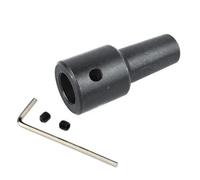 MIAOSHE Adaptateur de mandrin de perceuse B12, pince de perçage, mandrin de couplage, manchon de connecteur, bielle for mandrin de perceuse à arbre moteur de 4mm 10mm, 1 pièce Manchon d'arbre(10mm)