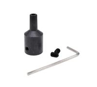 MIAOSHE Adaptateur de mandrin de perceuse, couplage en acier et cuivre JT0, manchon d'arbre de bielle, 4mm 5mm 6mm 8mm, 1 pièce Manchon d'arbre(4mm)