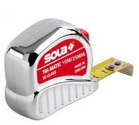 Sola Mètre à ruban Tri-Matic TM 10 m 25 mm
