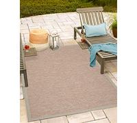 Mia's Teppiche Adora - Tapis Moderne, Style Boho, adapté à l'intérieur et à l'extérieur, idéal pour la Cuisine et la Salle à Manger, Beige-Terra, 200x280cm