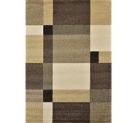 Mia's Teppiche Clara Tapis De Salon Beige/Blocs 120x170 cm Frisé