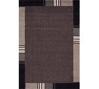 Mia's Teppiche Clara Tapis De Salon Brune/Cadre 120x170 cm Frisé