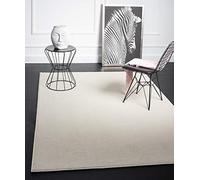 Mia's Teppiche "Emma Tapis Salon, Courte Pile, 160x230 cm, Crème