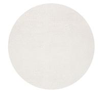 Mia's Teppiche Olivia pour Salon/Chambre à Coucher - Lavable - 200 cm Rond, Creme