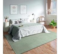 Mia's Teppiche Olivia pour Salon/Chambre à Coucher - Lavable - 60x110 cm, Vert