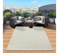 Mia's Teppiche "Zoey - Tapis de Haute qualité pour Le Salon et la Chambre - Crème - en 200 x 280 cm en polypropylène