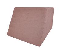 MiaSuite Coussin trapèze 55 x 40 x 30 cm, aide à soulever les jambes et à décharger le dos - en Waterfoam, Déhoussable. Favorise le flux sanguin et la décompression des jambes.