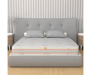 miasuite i sogni italiani Ailime Haut Matelas Matrimonial Amovible Mémoire, 160 x 190 x 25 cm, Aloé Véra, Blanche, 160 x 190 cm, Mémoire; Orthopédique