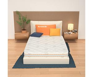 miasuite i sogni italiani Matelas 120x190, èpais 25 cm - Mousse à Mémorie de forme, à 9 zones différenciées, orthopédique, Housse en Aloe Vera Déhoussable. Modéle : Top H25