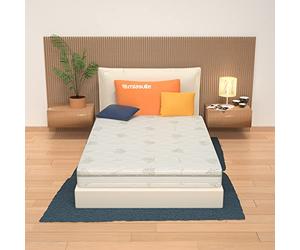 miasuite i sogni italiani Matelas 140x200 Épaisseur 21 cm - 4 cm mémoire de forme, déhoussable, Aloe Vera | Deluxe