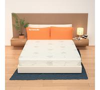 miasuite i sogni italiani Matelas 140x200 Épaisseur 25 cm - mémoire de forme, déhoussable en Aloe Vera | Premium