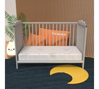 miasuite i sogni italiani Matelas 50x125x14 cm lit d'enfant - Waterfoam, déhoussable, Aloe Vera | Lupin Baby