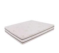 miasuite i sogni italiani Top H22 120X190 mémoire de Forme, Polyuréthane, Bianco, 160 x 190 cm