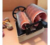 MiBoce Cardeuse À Tambour pour Laine, Cardeuse Manuelle À Tambour pour Feutre De Laine Permettant Un Mélange Rapide des Couleurs, Peignage, Filage, Planche À Carder Les Fibres, Mélangeur De Couleurs