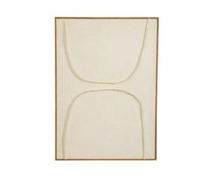 Mica Decoration Murale Beige 70x50 cm