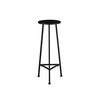 MICA Decorations Adine Table de Plantes - H80 x Ø30 cm - Métal - Noir