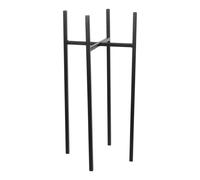 Mica Decorations Ascot Porte-plante - L24 x l24 x H55 cm - Métal - Noir