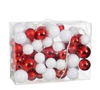 Mica Decorations Couronne de Noël Garland - 180x15x15 cm - Polystyrène - Rouge