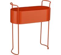Mica Decorations Moritz Support pour plantes – Pot pour fleurs et plantes d'intérieur – Pour l'intérieur – 55 x 24 x 65 cm – Fer – Rouge