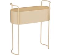 Mica Decorations Moritz Support pour plantes – Pot pour fleurs et plantes d'intérieur – Pour l'intérieur – 55 x 24 x 65 cm – Fer – Beige