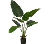 Mica Decorations Plante artificielle Bananenboom - 30x30x120 cm - Polypropylène - Vert