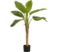 Mica Decorations Plante artificielle Bananenboom - 70x70x120 cm - Polyester - Vert