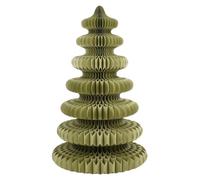 Mica Decorations Sapin de Noël en Papier XXL - Christmas Tree Artificiel Pliable - H212 x Ø148 cm - FSC 100% - Vert