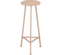 Mica Decorations Table à plantes Adine - 30x30x80 cm - Fer - Rose clair