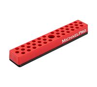 MichaelPro MP014004 Lot de 36 porte-embouts hexagonaux magnétiques puissants, porte-embouts magnétiques, porte-embouts hexagonaux, rangement d'embouts hexagonaux, organiseur magnétique pour outils en