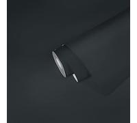 Michalsky Living Unitapete 379866 Change is good Papier peint intissé uni Noir mat finement structuré