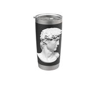 Michel-Ange David Statue Tête Sculpture 1501-1504 Gobelet isotherme en acier inoxydable double paroi