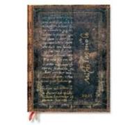 Michelangelo Handwriting Embellished Manuscripts Collection Ultra 12month Vertical Hardback Dayplanner 2025 Wrap Closure by Paperblanks Paperblanks (Auteur)