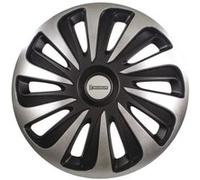 MICHELIN 009123 boîte 4 enjoliveurs 16 NVS 3D Black Edition, Noir, Set de 4 G