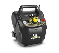 MICHELIN MX POP AIR 6-1.5 - Compresseur d'Air Portable Sans Huile - Réservoir 6 L - Moteur 1,5 CV - 8 Bar - 180 l/min - 3 400 tr/min - Souffler Gonfler Clouer Aérographie - 9 kg