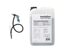 MICHELIN Pistolet de Sablage Pro pour Sac - Tuyau d'Aspiration Inclus - Consommation d'Air : 250 l/min - Pression Maximale : 8 bar & Metabo 6.01569.00 moyen grain, 0,2-0,5 mm, 901064423