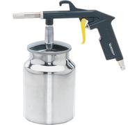 Michelin Pistolet de Sablage, Sableuse avec Réservoir de 1L, Consommation d'Air 250 l/min, Pression Max. 8 Bar