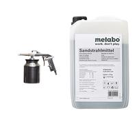 Michelin Pistolet de Sablage, Sableuse avec Réservoir de 1L, Consommation d'Air 250 l/min, Pression Max. 8 Bar & metabo 901064423 1 Combo Set 2.7.3 12V Li-ION BS SSD BL Avec étui, 1 V, Vert