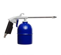 Michelin Pistolet Pulvérisateur en Aluminium, Pistolet de Pulvérisation avec Réservoir en Aluminium de 1L, Consommation d'air 250 l/Min, Pression Max. 4-6 Bars