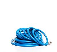 Michelin Tuyau PVC de 10 Mètres, Tuyau Pour Compresseur d'Air avec Raccord Rapide Universel, Pression Max. 20 Bar, Diamètre Intérieur 8 mm, Diamètre Extérieur 13 mm, Bleu