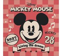 Mickey Classic Broschurkalender 2027: Die Kult-Maus in einem Nostalgie-Kalender mit viel Platz für Organisatorisches. Disney-Kalender mit Monatskalendarium im Format 30,5 x 30,5 cm