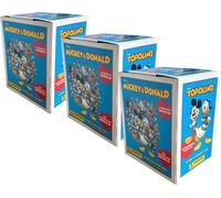 Mickey & Donald - Un Monde Fantastique - Autocollants à collectionner - 3 présentoirs (108 sachets)